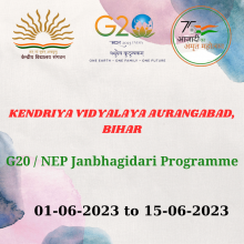 G20 / NEP Janbhagidari Programme 2023